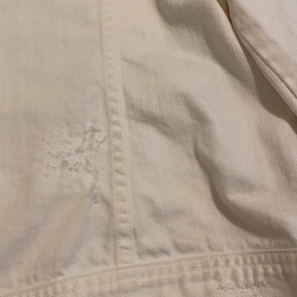 Jcrew white denim jacket - Picture 4 of 5